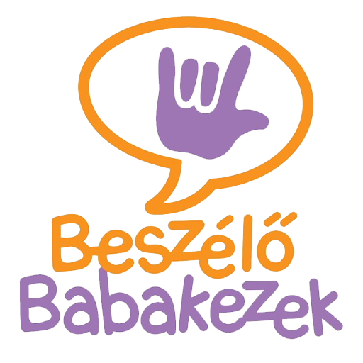 Beszélő babakezek logo